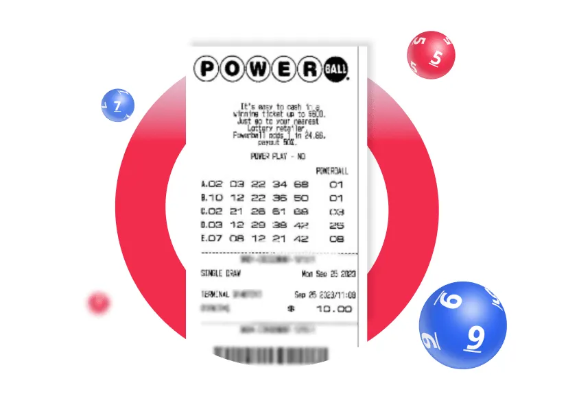 Powerball ticket